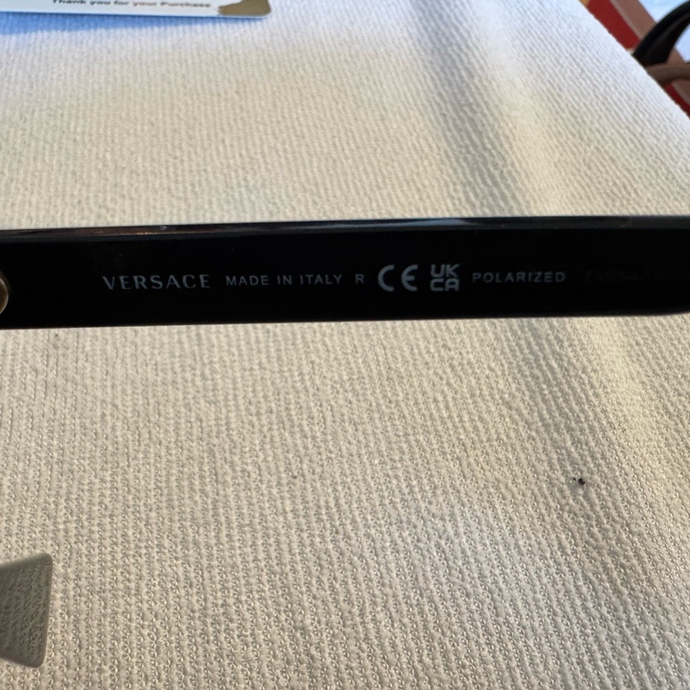 Versace Black Polarized Sunglasses - Picture 4 of 5